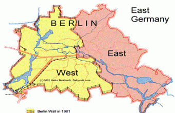 The differences between East Germany and West Germany